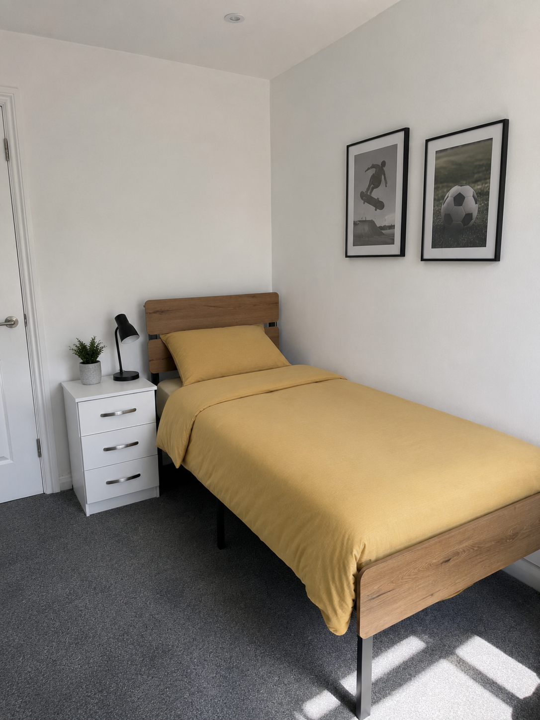 A bedroom at Acacia House