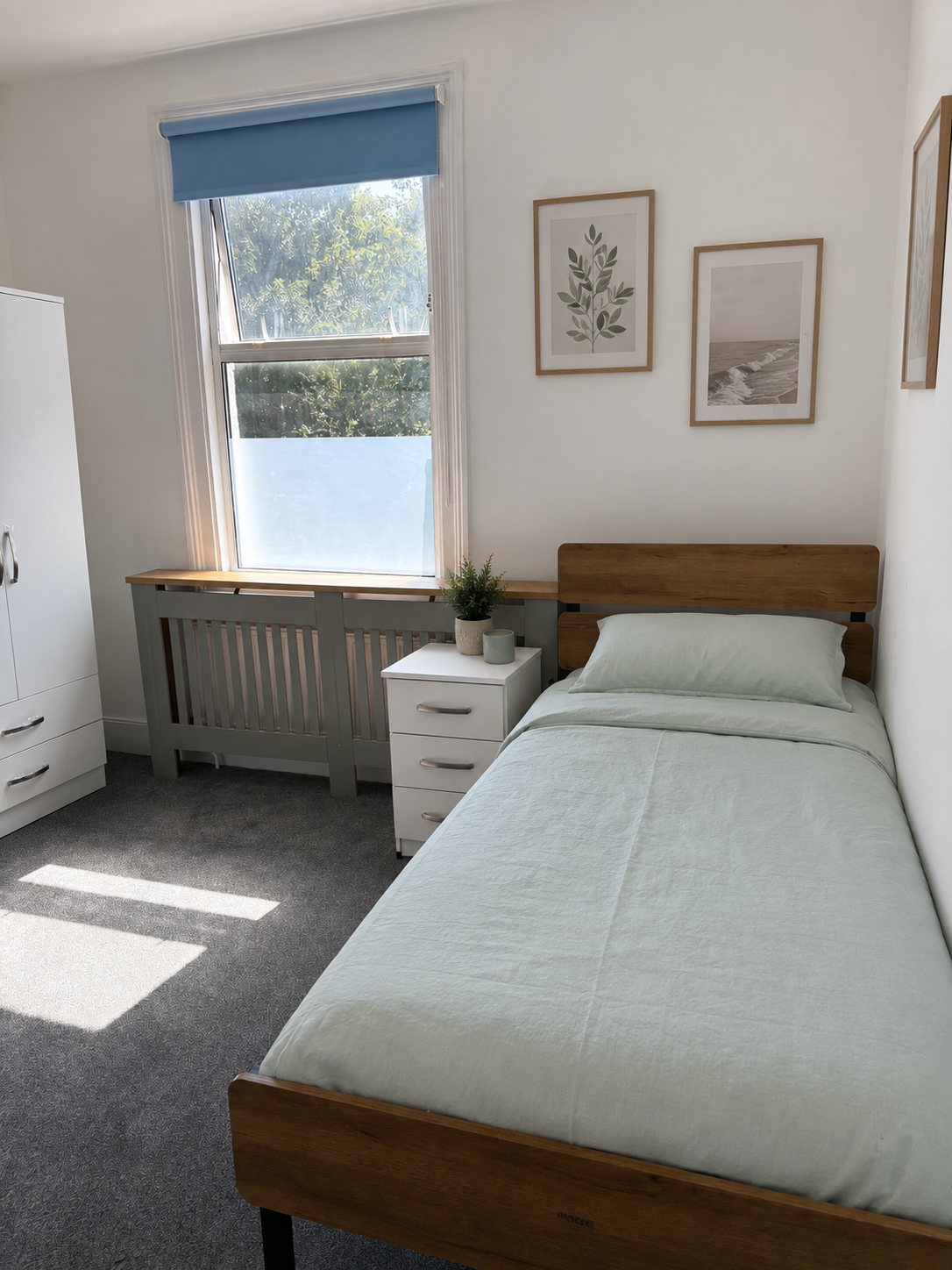 A bedroom at Acacia House